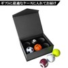 [Gift Box Included] 6 Golf Balls Gold Gold Plated Funny