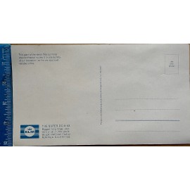 Oversize Post Card ~ Super DC-8-63, KLM Royal Dutch Airlines (1970)