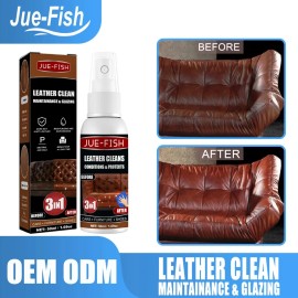 Jue Limpiador Acondicionador Piel Cuero Auto, Salas, Zapatos