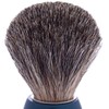 PLISSON ure Badger Brush Size 12 Natural Grey Bristles
