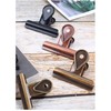 Zittop 4 Pack Metal Binder Clips, Invoice Bill Clip Utility
