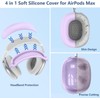 [4 in 1] Case Cover for AirPods Max Soft Cases