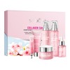 Sakura Collagen Hydrating Skincare Set,Deep Moisture • Radiant Glow •