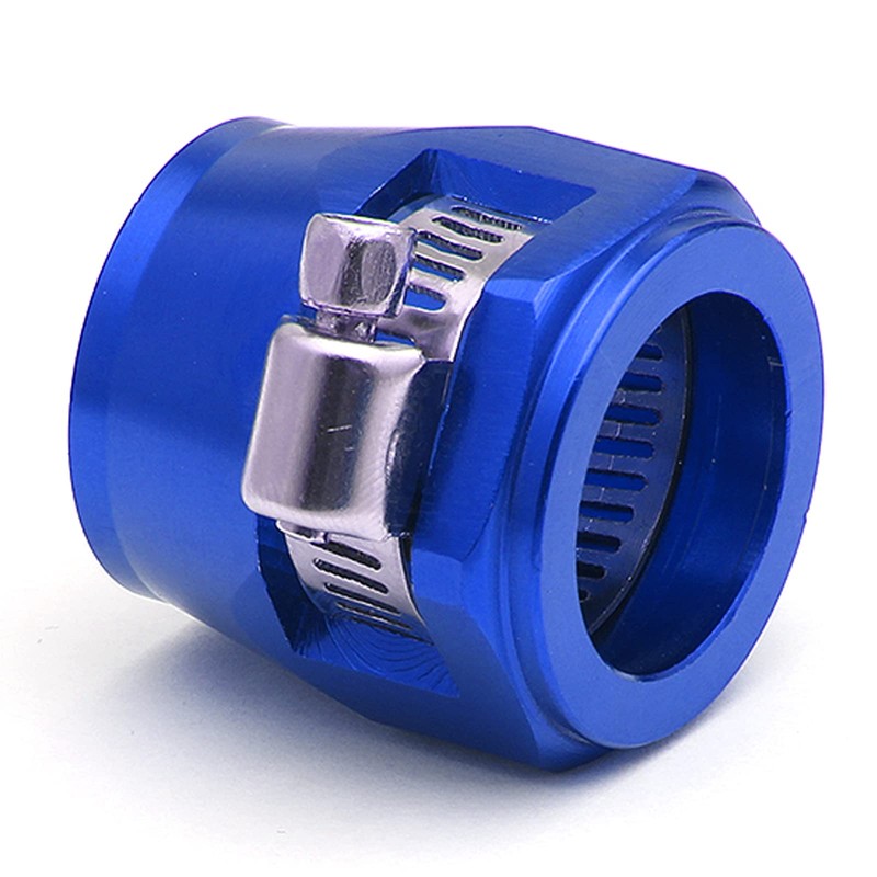 VEHSUN Econo Fitting 4pcs AN6 Hose End Finisher Clamp with