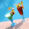 Feishiong 100 Pcs Drink Umbrellas,Cocktail Umbrellas for Drinks, Mini Paper