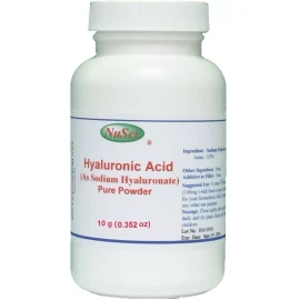 NuSci 100% Pure 10g Hyaluronic Acid Powder HA Sodium Hyaluronate wrinkle joint