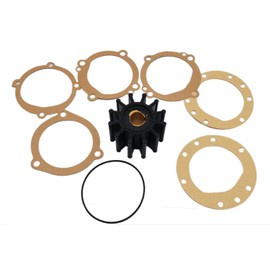 Prefer Warehouse Water Pump Impeller Repair Kit Compatible With JABSCO 18948-0001 、Volvo Penta 835874、Sherwood 10615K 500120 128170-02020 Engine Sierra 18-3047 Boat Motor