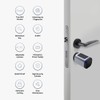 Intelligent Door Locks Fingerprint IC Card Key Cell Phone Application