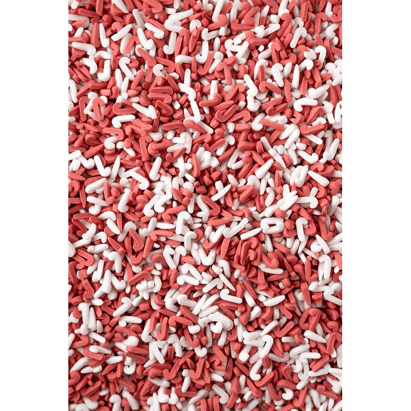SPRINKLY - Sprinkle Shapes - Candy Canes (Christmas) - 25g