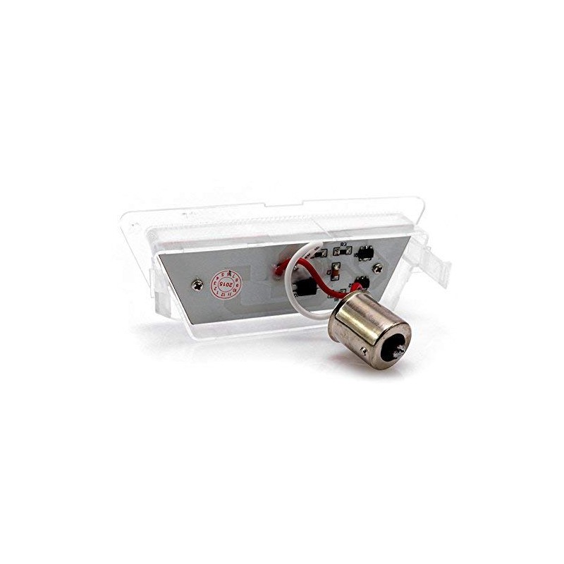 LIGHTDELUX LED License Plate Light with Approval Canbus Plug &