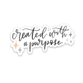 Swaygirls Christian sticker | Worship, gospel, scripture, Bible verse stickers about God, Jesus | Created with a purpose