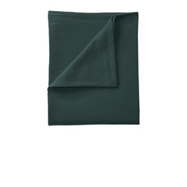 Port & Company Core Fleece Sweatshirt Blanket OSFA Dark Green