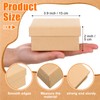 24 Pcs Square Paper Mache Box, Small Gift Box with
