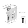 6 Pack Belt Clips, Replacement Belt Hook Clip, Drill Belt