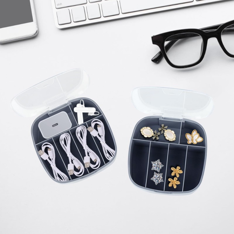 Cable Storage Box, Cable Box Organiser, Charging Cable Organiser Box
