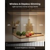 EZVALO 134 LED Under Cabinet Lights, 4000mAh Rechargeable Motion Sensor
