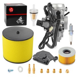 Carburetor & Air Filter For Honda Foreman Rubicon 500 TRX500FA TRX500FGA TRX500FPA 2001-2012