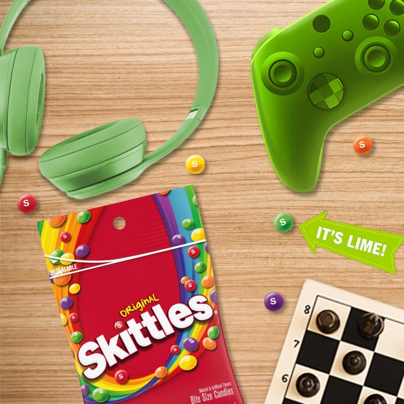 SKITTLES Original Chewy Candy, 7.2 oz Bag