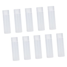 VICASKY 10pcs Refillable Travel Storage Bottles Leak Squeeze Containers for Shampoo Lotion and Sunscreen Portable Empty Bottles with Flip Cap
