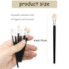 50 PCS 4 Inch Disposable Eyeshadow Brushes, Sponge Makeup Applicators