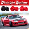 Red Fuzzy Dice for Car - Rear View Mirror Plush