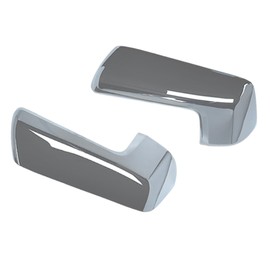 apttpas Chrome Mirror Cap Cover Trim Compatible with 2019-2024 2025 Chevy Silverado 1500 GMC Sierra 1500 Rear View Mirror Side Molding Replacement for Chevy Silverado GMC Sierra Accessories