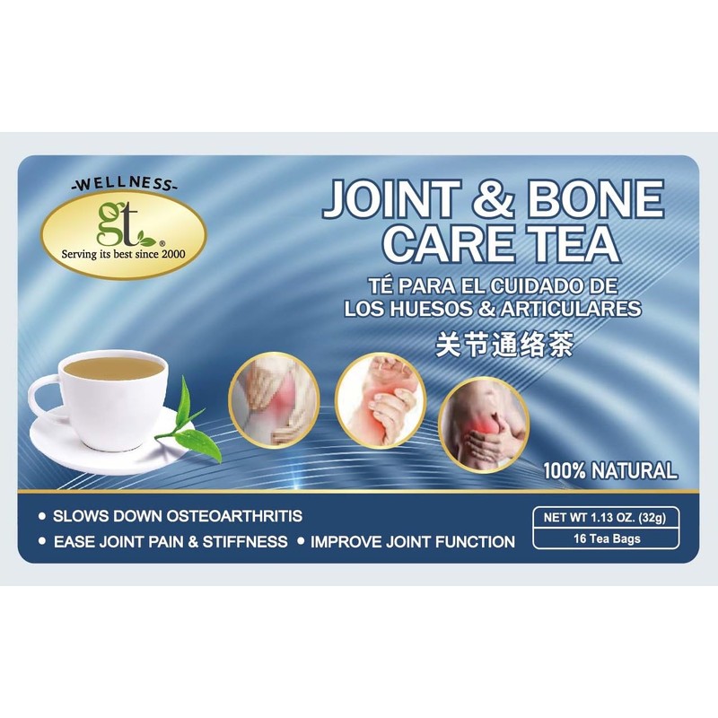 GT Joint & Bone Care Tea, 1.13 Ounce Box (16