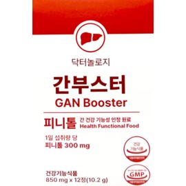 Doctorology Dr.nology Liver Booster Pinitol 850mg x 12 tablets x 1 box, 12-day supply / 닥터놀로지 간 부스터 피니톨 850mg x 12정 x 1박스 12일분