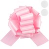 12" Large Pink Bow, 1PCS Big Gift Bow for Large