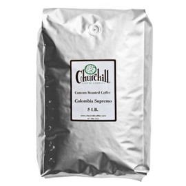 Churchill Coffee Colombia Supremo 5 lb - Ground