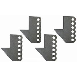 QS Components Front Ladder Bar Brackets Fits 2" x 3" Crossmember 5/8 Hole (Set of 4)