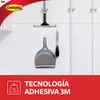 Command 3M Gancho Sujetaescobas, Blanco (Modelo 17007ES)