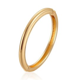 YERTTER Punk Gold Silver Irregular Thin Bangle Cuff Bracelet Hammered Open Wrist Cuff Gothic Chunky Bangle Statement Bracelets for Girls, Small, n