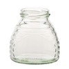 3 oz. Glass Skep Jar for Honey 24 ct. w/metal