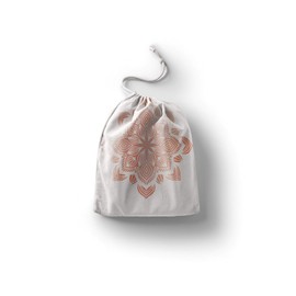 Le Jardin du Lin Bedruckte Baumwoll Taschen mit Kordelzug, Einkaufstasche, Beutel, Stoffsack, Stofftasche, Gemüsesack, Wiederverwendbare, Umweltfreundlich, Mehrzweck, Faltbar, Größe: 20x30 Cm