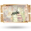 ALL4JIG 1000 Piece Rotating Puzzle Board with Drawers 22"x30"Portable Wooden