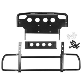 1 Set RC Metal Front Bumper Upper and Lower Bumper Replacement Fit for TRAXXAS TRX‑4 G500 RC Car
