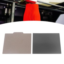 Building Plate for 3D Printers, 150 x 150 mm, Flexible Integrated Plate, Scratch-Resistant, for Printing