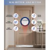 6 Set Door Brush Sweep – 2.80" x 39.3" CEPIA