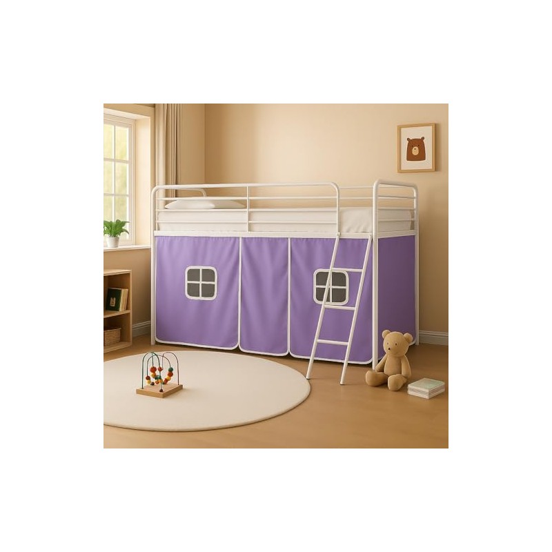 HLS Lilac Bed Tent for Mid Sleeper Beds – Kids