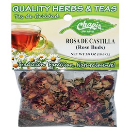 6 PIECES ROSA DE CASTILLA NATURAL HERBS HIERBAS Net Wt. 3/8 oz. (10.6 g)