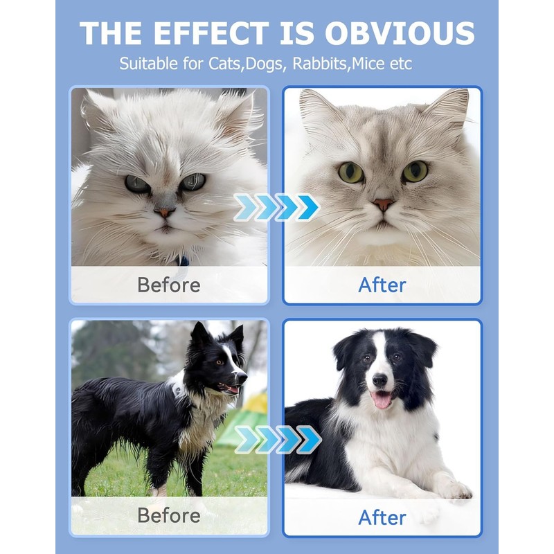 Mumoo Bear 6PCS/1PACK Cleaning Wipes Gloves for Dog and Cat,Pet