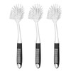 SetSail Dish Brush with Handle, 2 Pack Stiff Bristles Dish