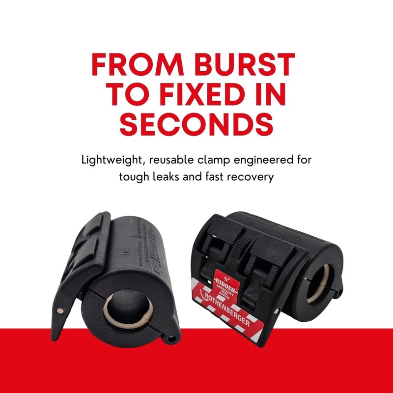 Rothenberger Kibosh Emergency Pipe Repair - Quick, Easy and Professional