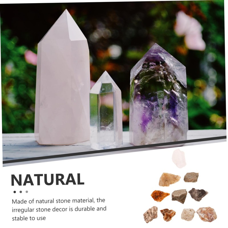 FUNOMOCYA Complete Collection of Mineral Rock Specimens Ideal Teaching Aid