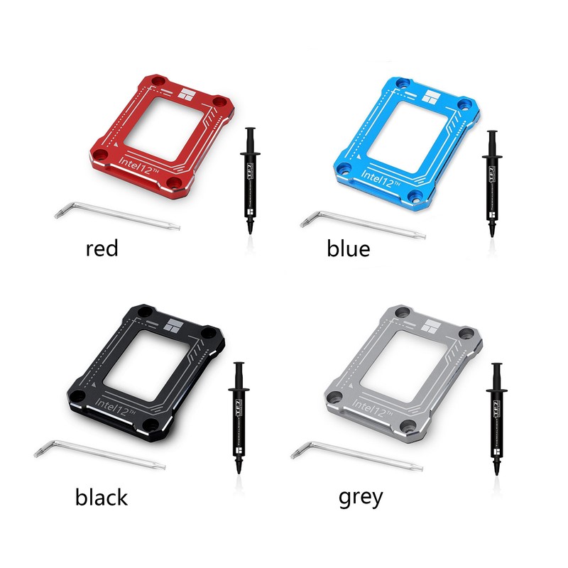 Cpu Bending Corrector Frame Aluminum Alloy 12th Gen Anti Bending