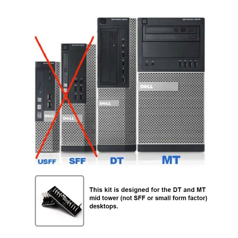 Front Panel Header Adapter Compatible with Dell Optiplex 7010 9010