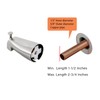Slip Fit Tub Spout with Pull-Up Diverter for 1/2 inch