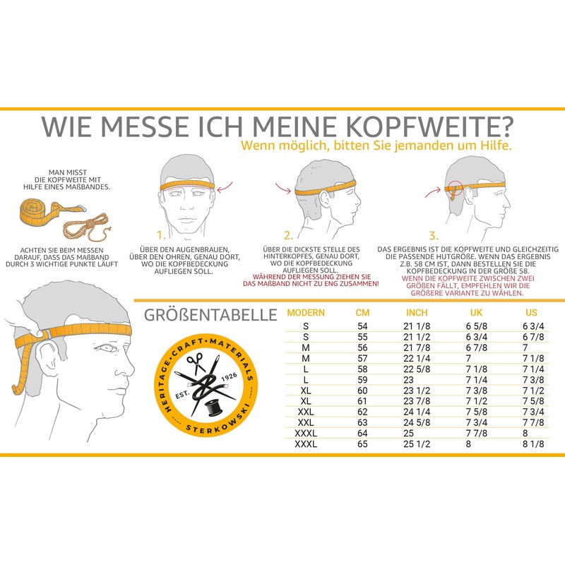 Sterkowski Swede Hat | 100% Natural Linen Flat Cap for