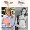 Hardcover Large Spiral Notebook 8.5" x 11" with Removable Dividers